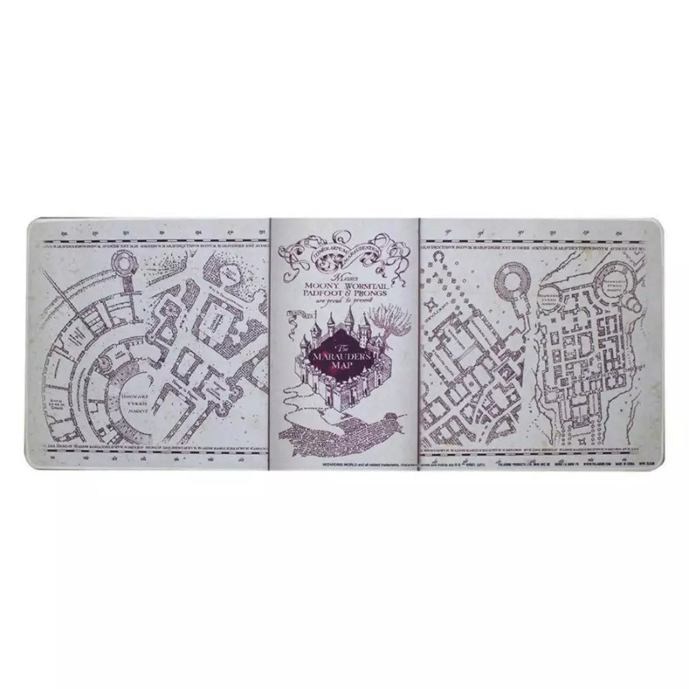 Пад за мишка Paladone Harry Potter - Marauders Map Desk Mat 790x300