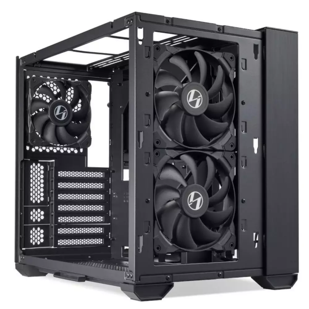 Кутия Lian Li O11 Air Mini Tower Tempered Glass Black