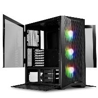 Кутия Lian Li LANCOOL II Mesh C Mid-Tower Tempered Glass DRGB Black