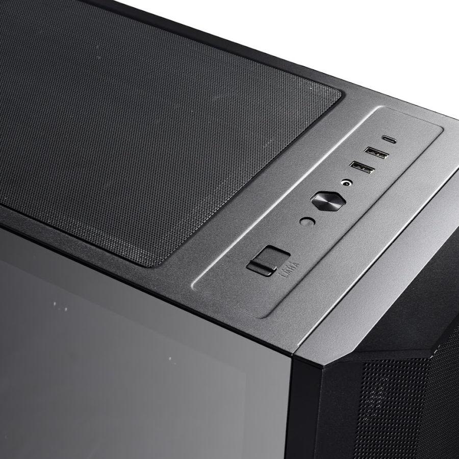 Кутия Lian Li LANCOOL II Mesh C Performance Mid-Tower Tempered Glass Black