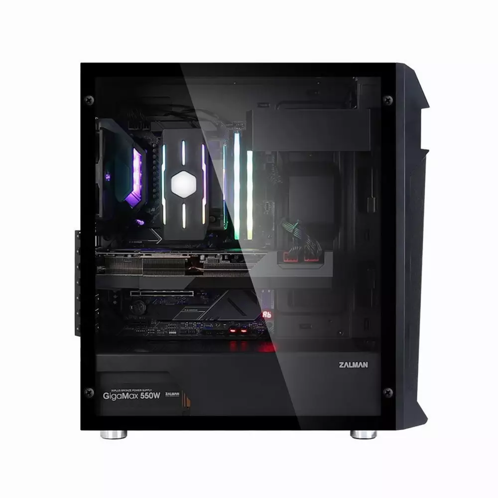 Кутия Zalman Z1 Plus Case ATX - ZM-Z1-PLUS