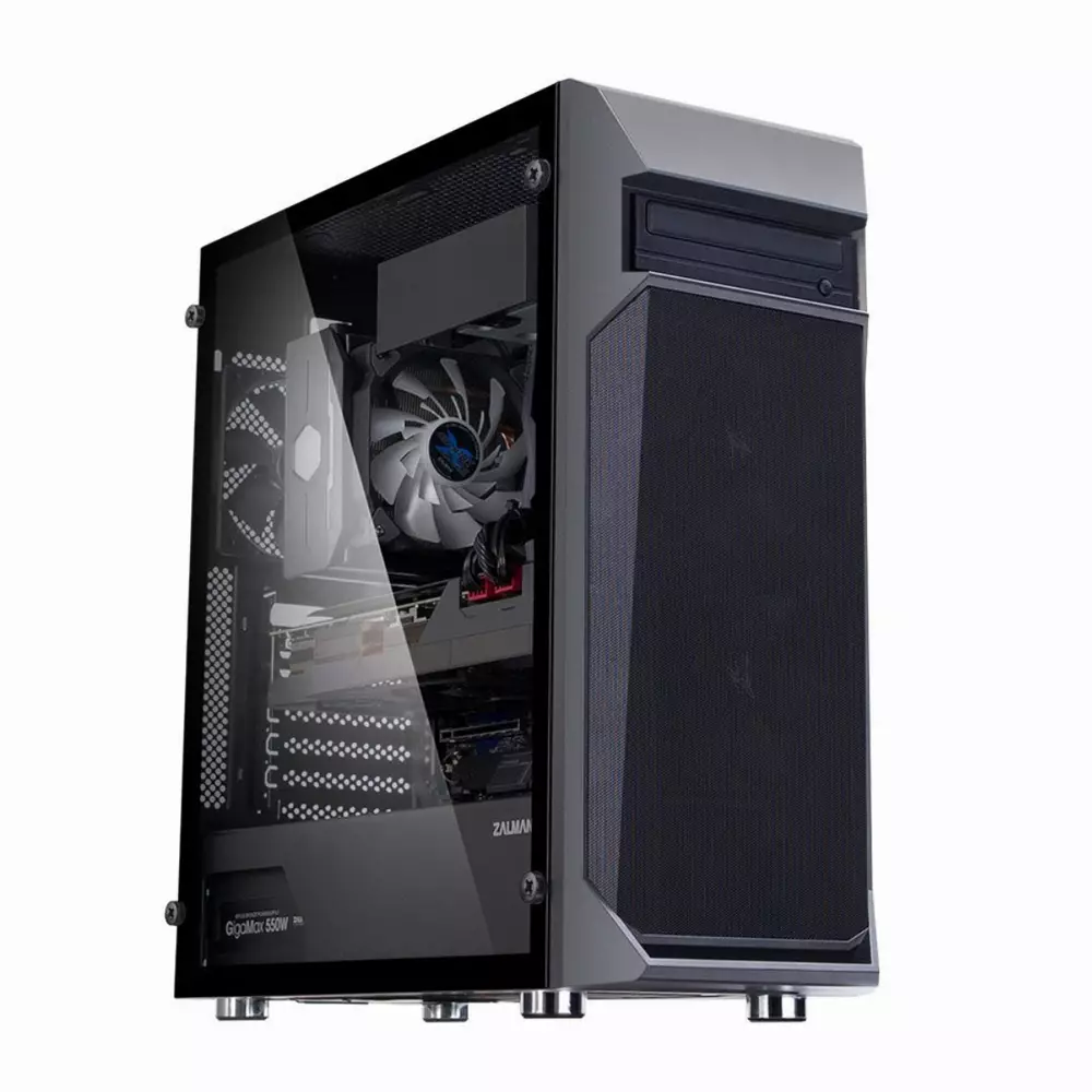 Кутия Zalman Z1 Plus Case ATX - ZM-Z1-PLUS