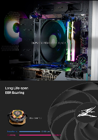Охладител за процесор Zalman CNPS10X Performa CPU Cooler Black
