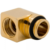 Фитинг EK-Quantum Torque Micro Rotary 90&deg; - Gold