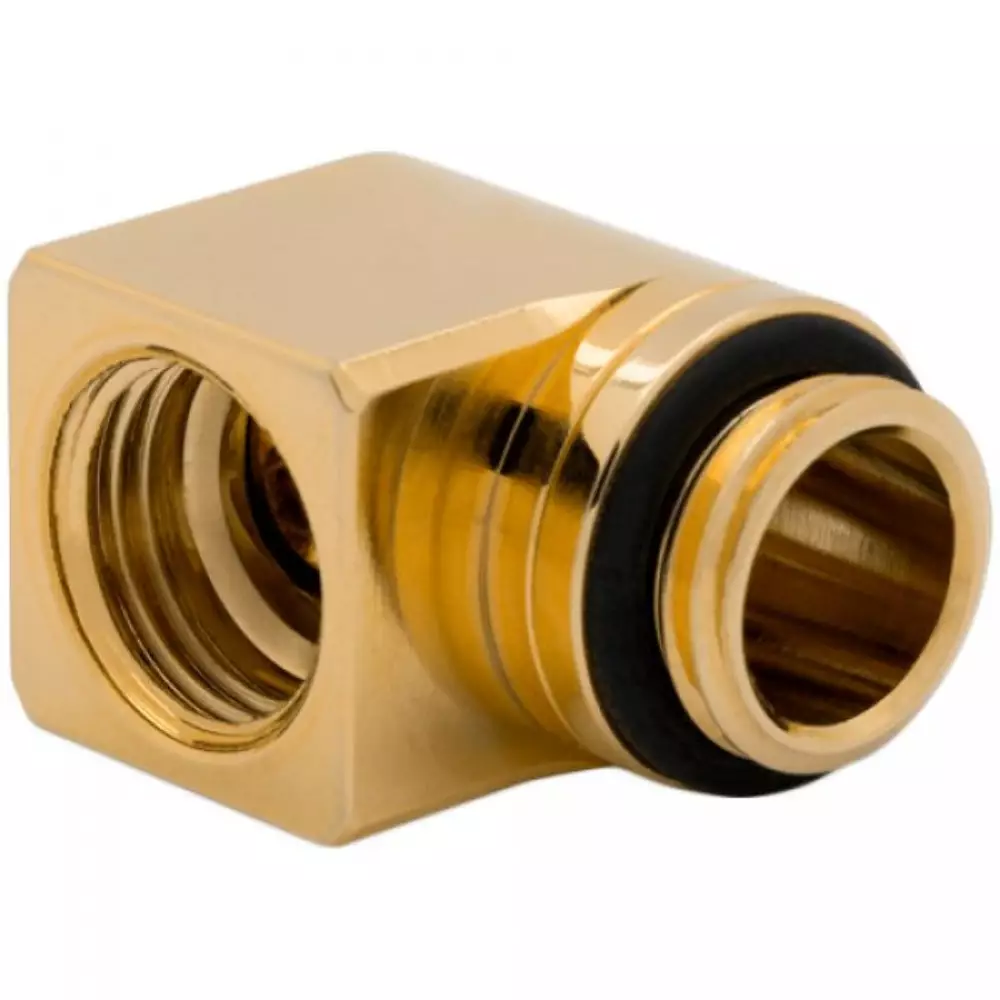 Фитинг EK-Quantum Torque Micro Rotary 90&deg; - Gold