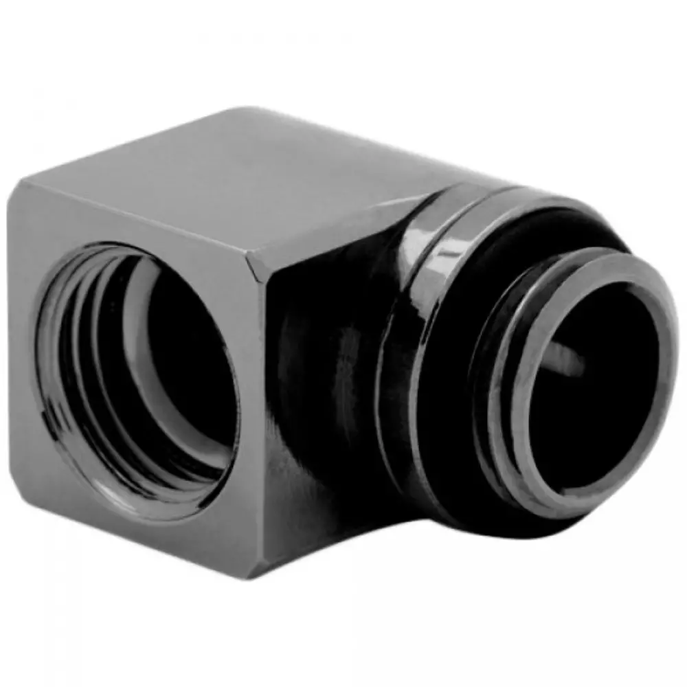 Фитинг EK-Quantum Torque Micro Rotary 90° - Black Nickel