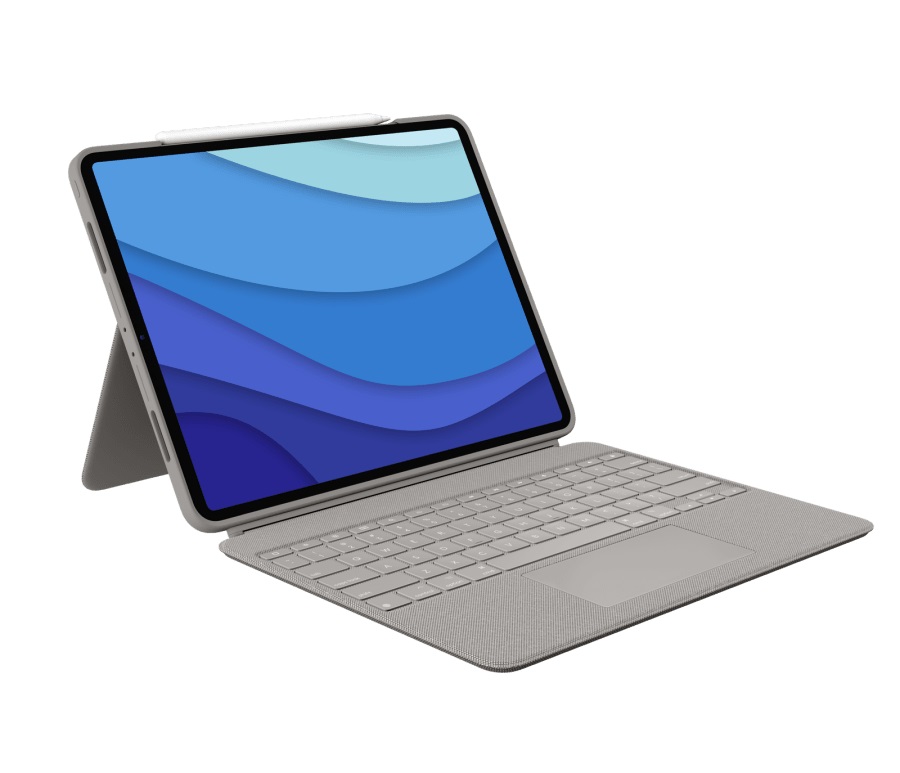 Клавиатура Logitech Combo Touch for iPad Pro 11-inch Sand US INTNL - 920-010256