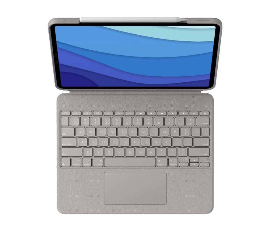 Клавиатура Logitech Combo Touch for iPad Pro 11-inch Sand US INTNL - 920-010256