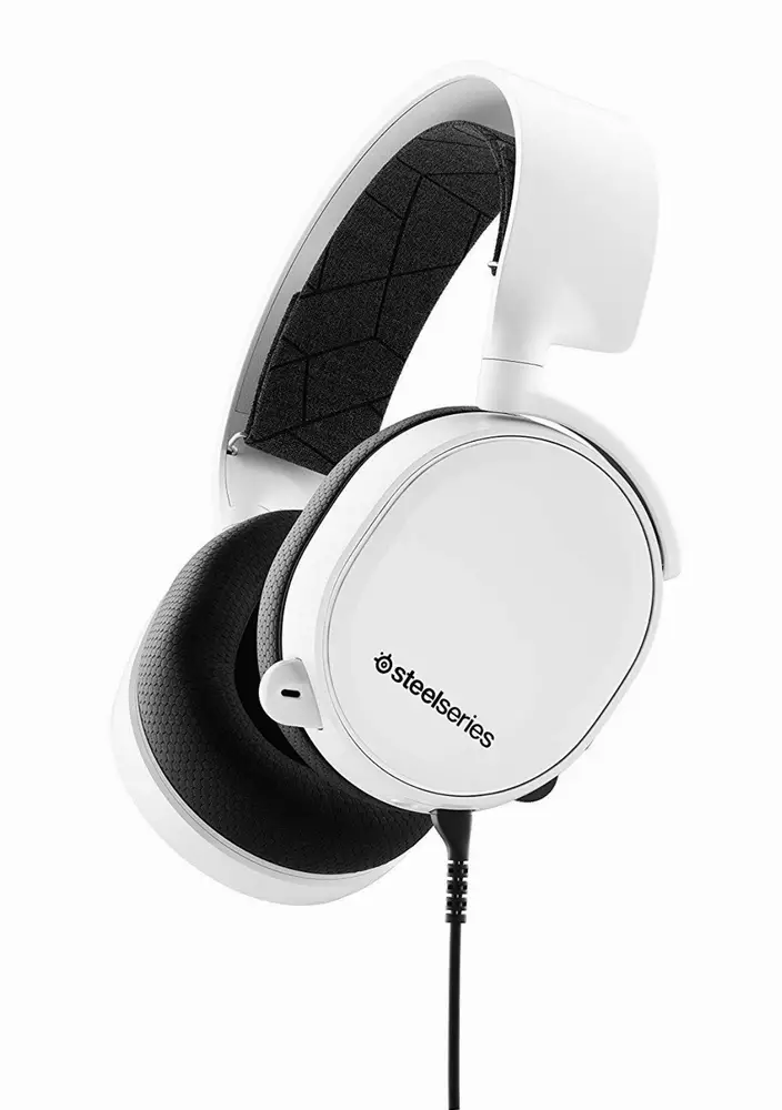 Геймърски слушалки SteelSeries Arctis 3 White 2019 Edition