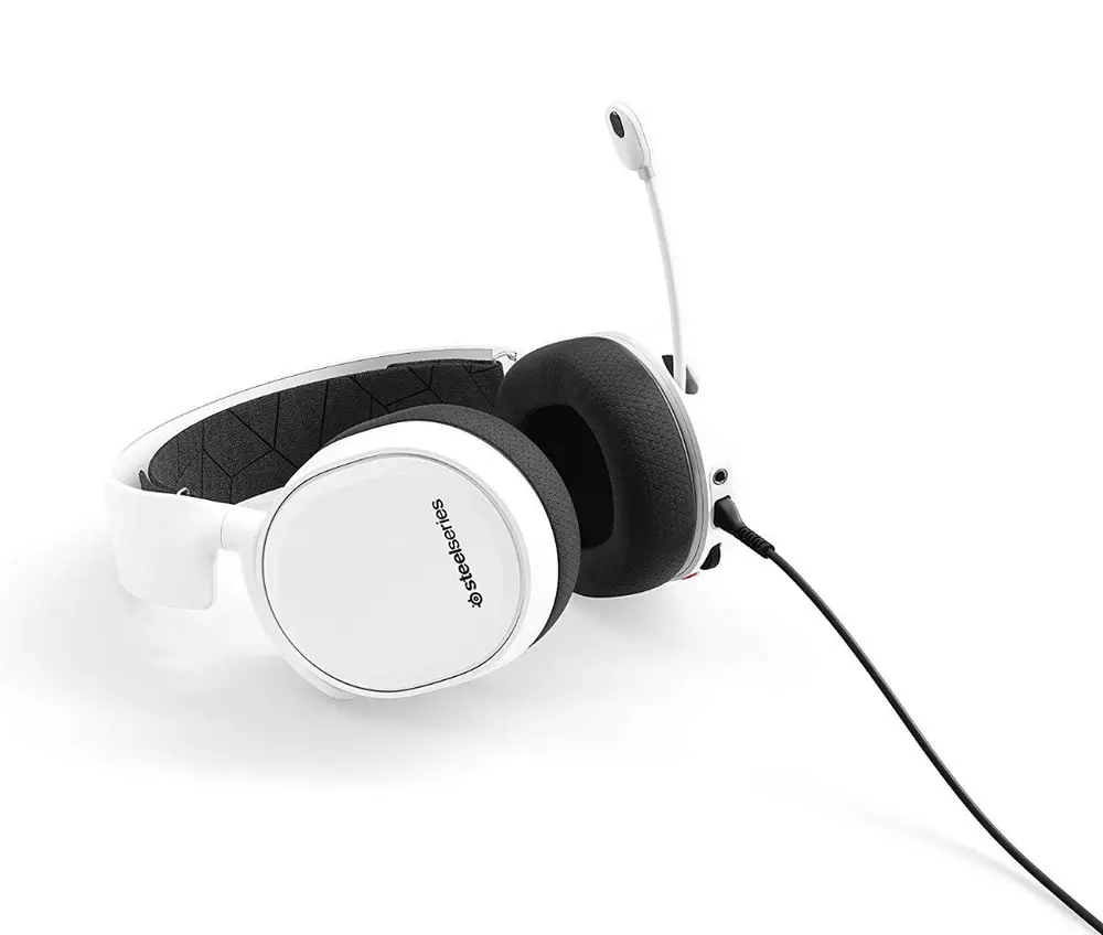 Геймърски слушалки SteelSeries Arctis 3 White 2019 Edition
