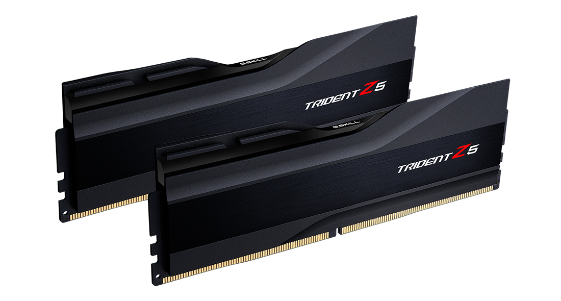 Μνήμη G.SKILL Trident Z5 Black 32GB (2x16GB) DDR5 6000MHz CL40 - F5-6000J4040F16GX2-TZ5K