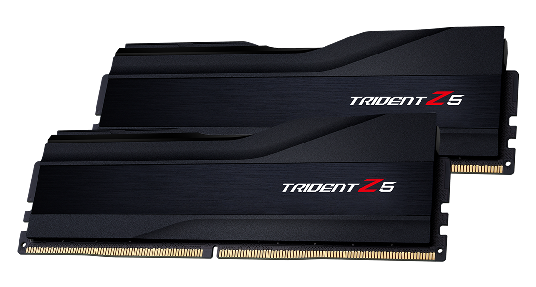 Μνήμη G.SKILL Trident Z5 Black 32GB (2x16GB) DDR5 6000MHz CL40 - F5-6000J4040F16GX2-TZ5K