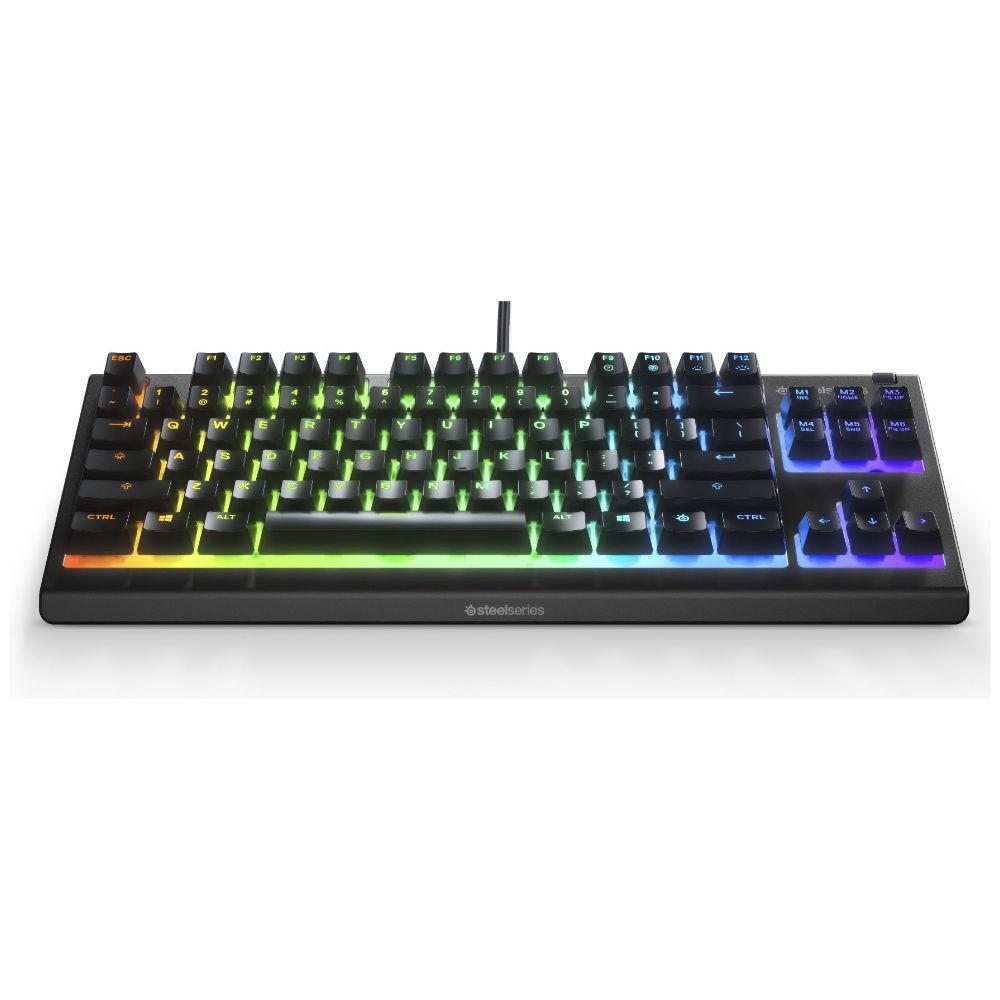 Геймърскa клавиатура SteelSeries Apex 3 TKL Quiet Switch