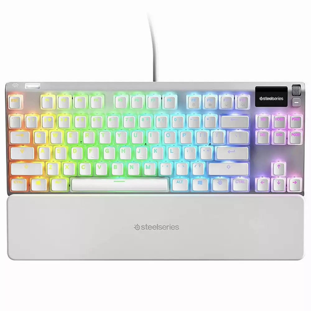 Геймърскa механична клавиатура Steelseries Apex 7 Ghost TKL Red Switch
