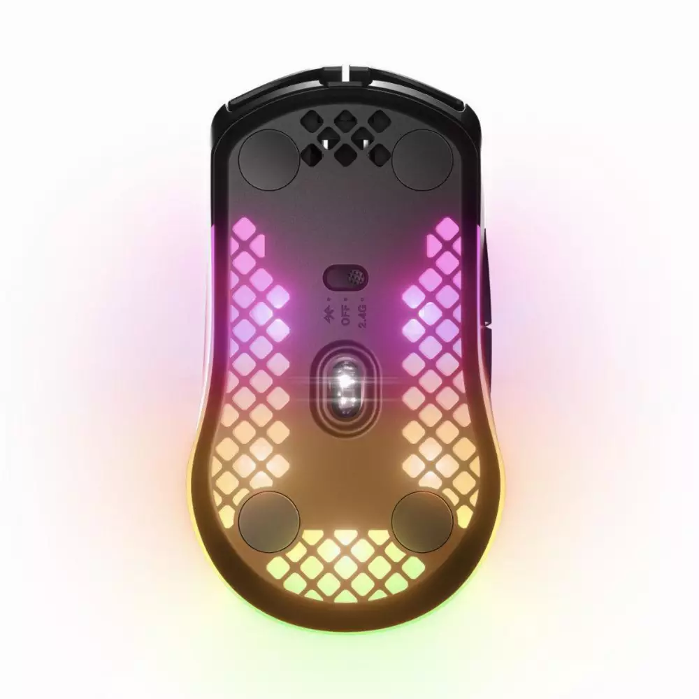 Геймърска мишка SteelSeries Aerox 3 Wireless Black RGB