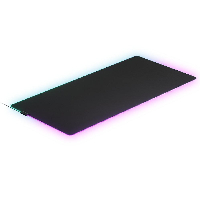 Геймърски пад SteelSeries QcK Prism Cloth 3XL, RGB, Черен