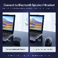 Блутут адаптер Orico BTA-508-WH Bluetooth 5.0 USB Adapter White 
