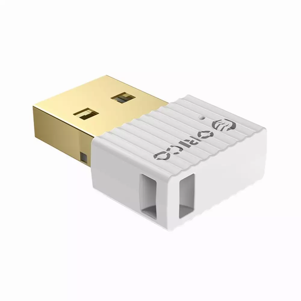 Блутут адаптер Orico BTA-508-WH Bluetooth 5.0 USB Adapter White 