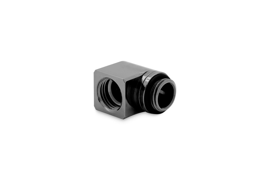 Фитинг EK-Quantum Torque Micro Rotary 90° - Black Nickel