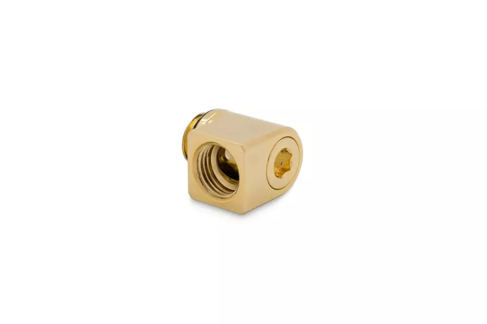 Фитинг EK-Quantum Torque Micro Rotary 90&deg; - Gold