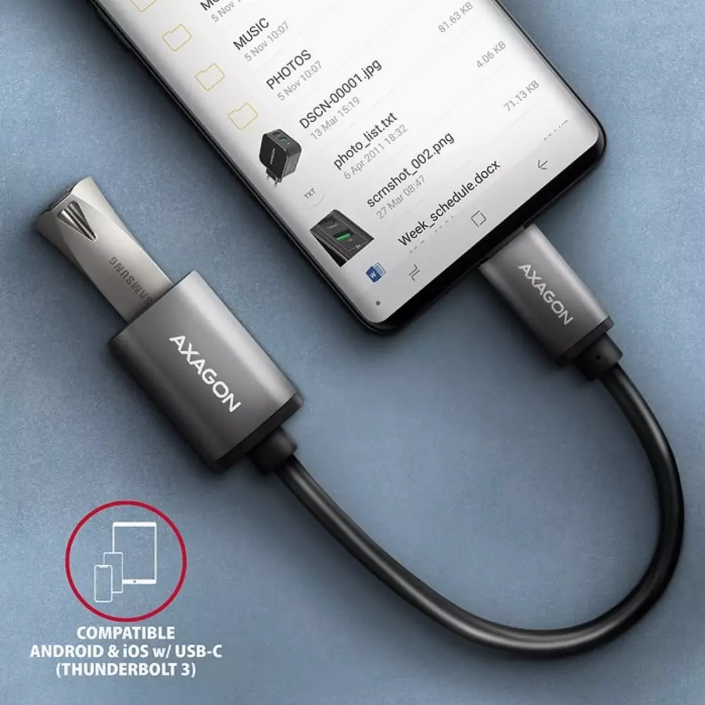 Адаптер AXAGON RUCM-AFAC USB Type-C to USB Type-A