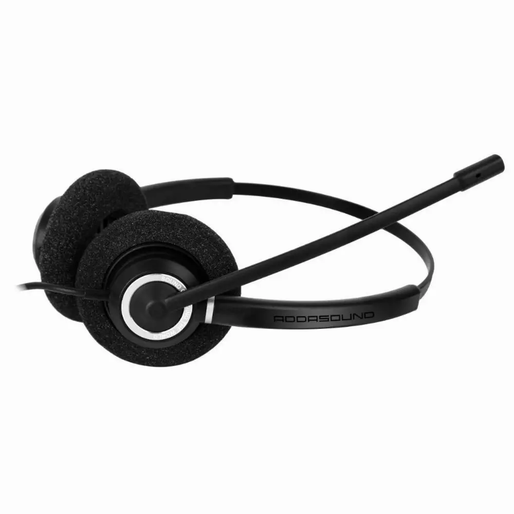 Слушалки Addasound Crystal 2732 Duo, UC, черни