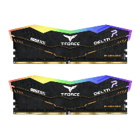 Памет Team Group T-Force Delta RGB TUF Black DDR5 32GB (2x16GB) 5200MHz CL40 - FF5D532G5200HC40CDC01