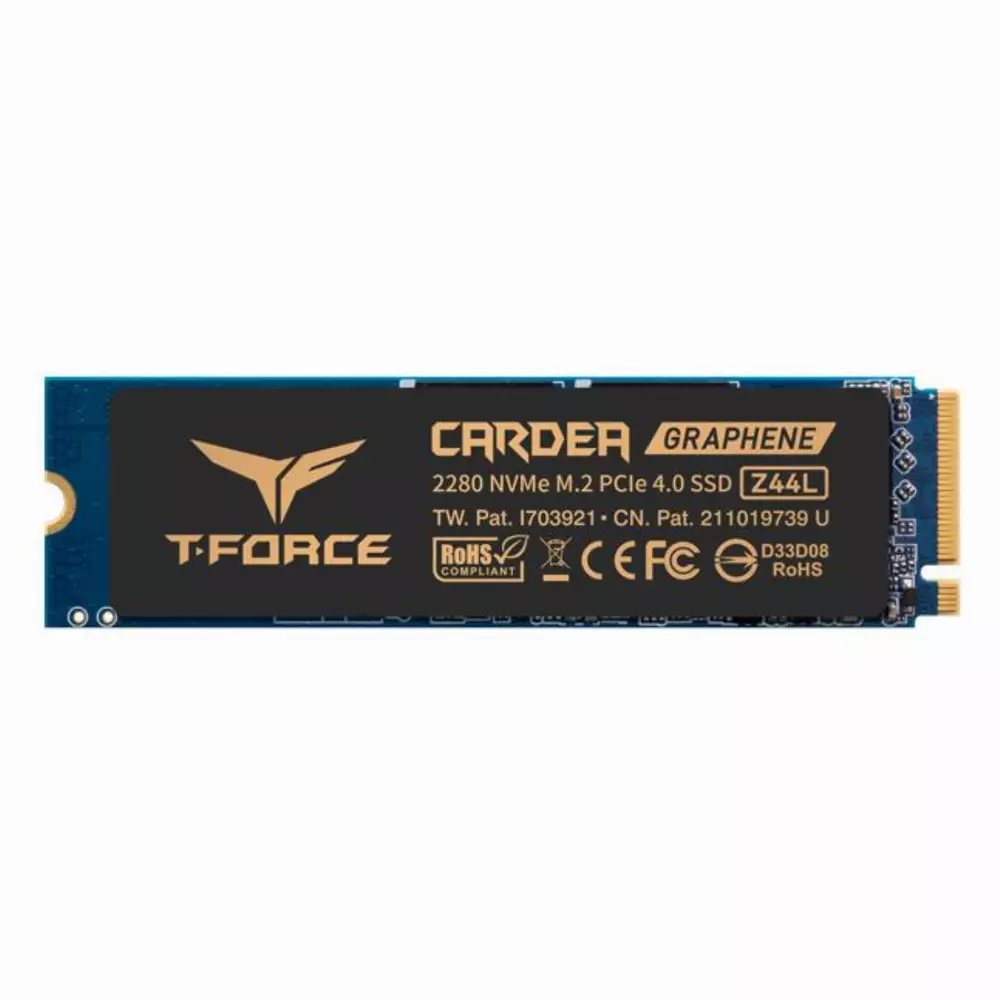 Диск SSD Team Group T-Force Cardea Z44L 500GB M.2 2280 NVMe PCIe 4.0 x4 - TM8FPL500G0C127