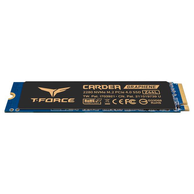 Диск SSD Team Group T-Force Cardea Z44L 500GB M.2 2280 NVMe PCIe 4.0 x4 - TM8FPL500G0C127