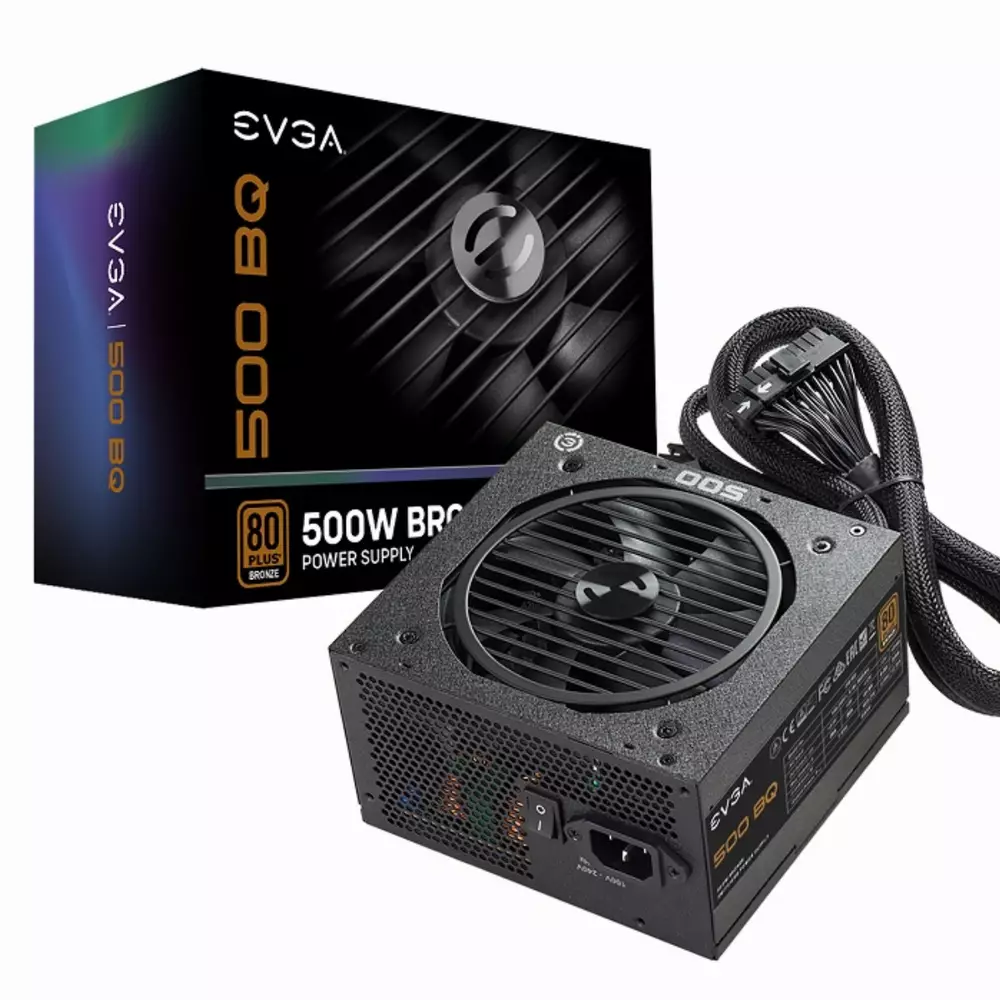 Комбо оферта - EVGA GeForce RTX 2060 KO Ultra Gaming 6G GDDR6 + COUGAR MX660 MESH RGB + EVGA 500 BQ (500W) 80+ Bronze 