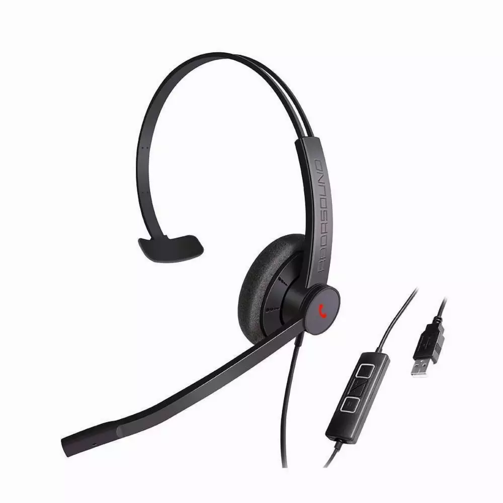 Слушалки Addasound EPIC 301 Mono UC Black