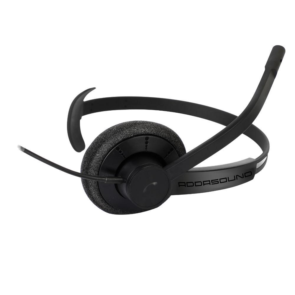 Слушалки Addasound EPIC 301 Mono UC Black