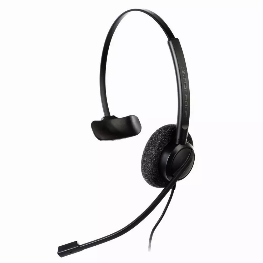Слушалки Addasound Crystal 2731 Mono UC Black