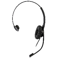 Слушалки Addasound Crystal 2731 Mono UC Black