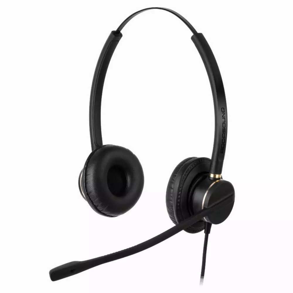 Слушалки Addasound Crystal 2872 Duo UC Black