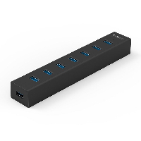 USB хъб Orico H7013-U3-BK USB3.0 HUB 7 port Black 