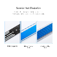 Външна кутия за диск Orico TCM2M-C3 Storage Case M.2 NVMe/SATA M/B key USB3.1 Type-C Gen.2 10Gbps Blue