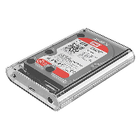 Външна кутия за диск Orico 3139U3 Storage Case 3.5" USB3.0 Тransparent