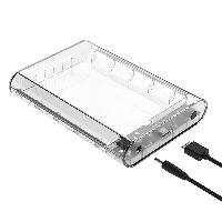 Външна кутия за диск Orico 3139U3 Storage Case 3.5" USB3.0 Тransparent
