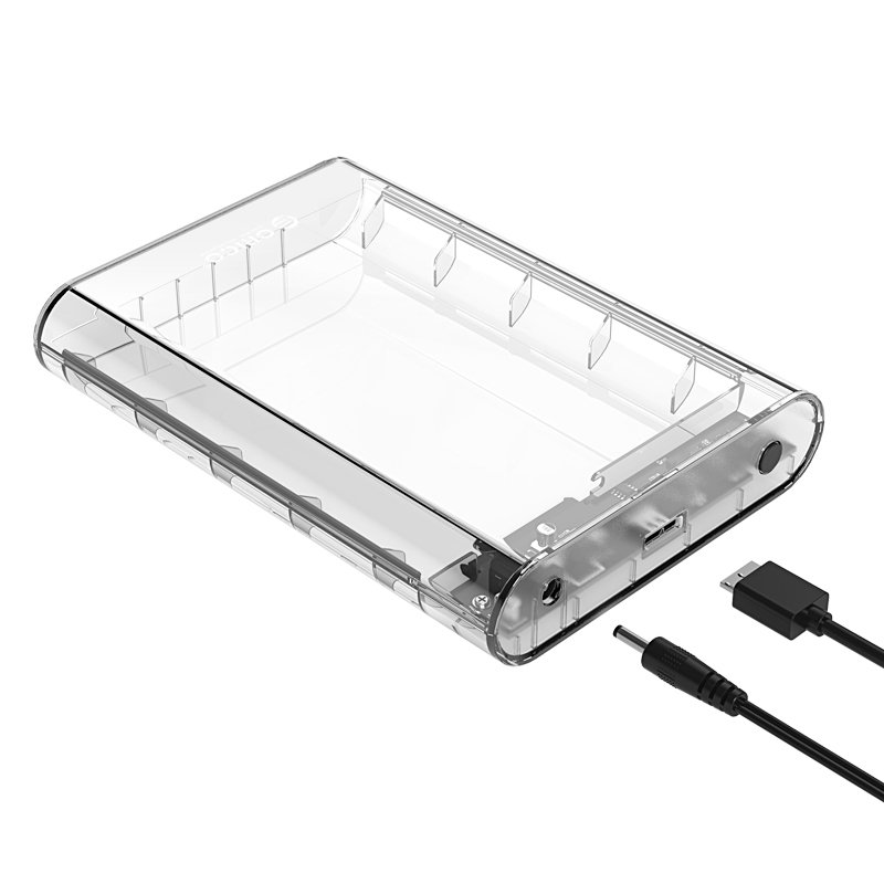 Външна кутия за диск Orico 3139U3 Storage Case 3.5" USB3.0 Тransparent
