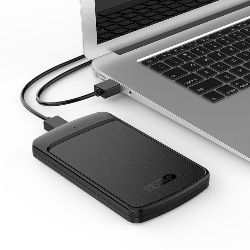 Boîtier externe pour disque Orico 2020U3-BK Storage Case 2.5" USB3.0