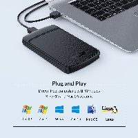 Външна кутия за диск Orico 2020U3-BK Storage Case 2.5" USB3.0