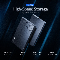  Външна кутия за диск Orico 2526C3-BK Storage Case 2.5" USB Type-C Black