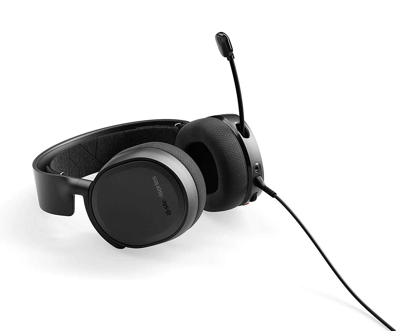 Геймърски слушалки SteelSeries Arctis 3 Black 2019 Edition