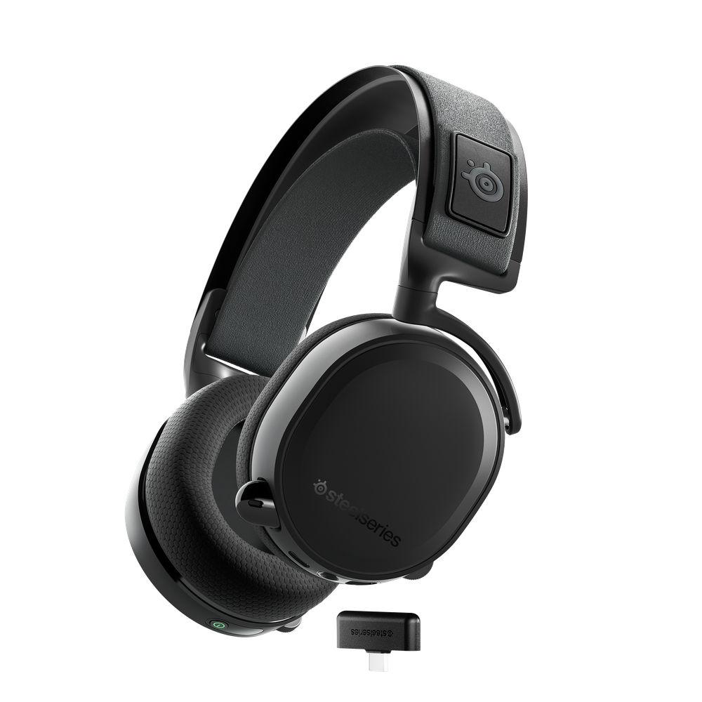 Геймърски слушалки SteelSeries Arctis 7+ Wireless Black