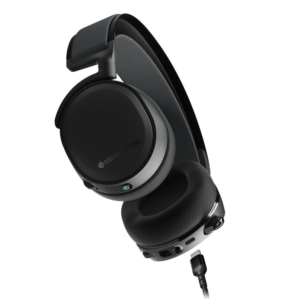 Геймърски слушалки SteelSeries Arctis 7+ Wireless Black