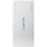 Външна батерия CANYON PB-108 10000mAh Li-poly power bank - CNE-CPB1008W