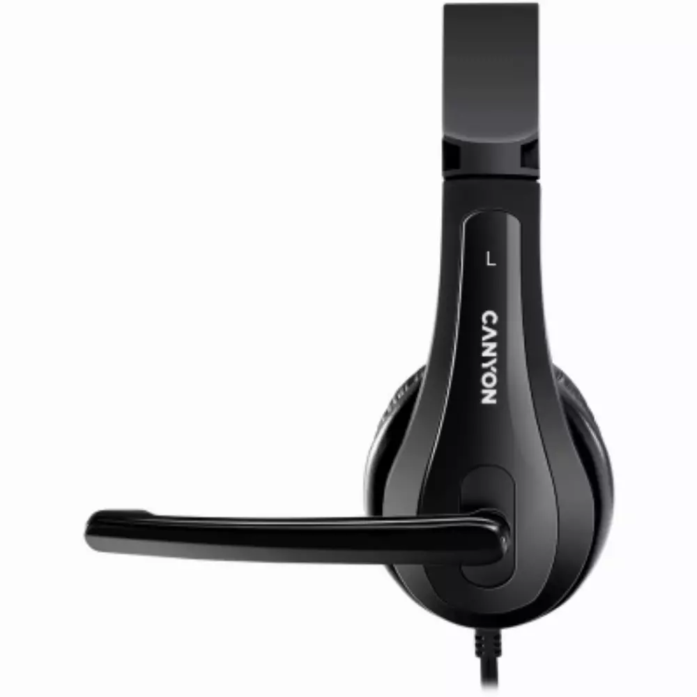 CANYON CHSU-1 basic PC Headset With Microphone USB - CNS-CHSU1B