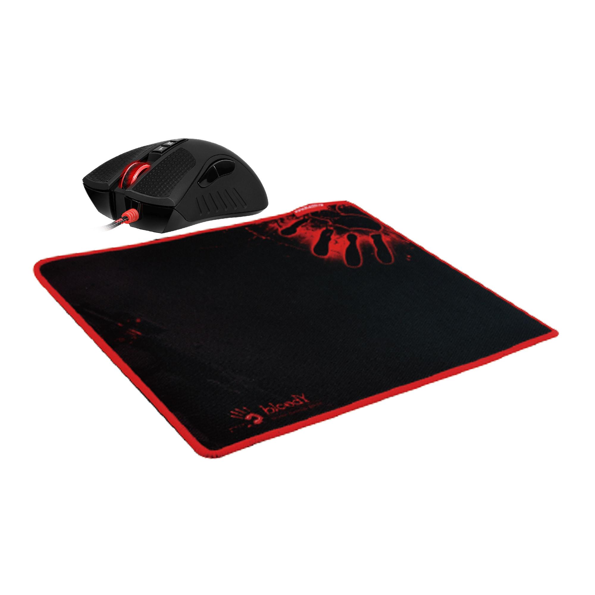 Геймърски комплект мишка и пад Bloody A90 + B081 USB