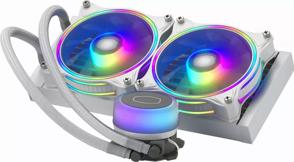 Воден охладител за процесор Cooler Master MasterLiquid ML240 Illusion White Edition